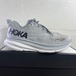 Hoka One One Clifton 9 1127895 HMBC Gray Running Shoes Sneaker Men's 11.5 D